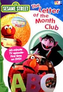 Sesame Street TV - The Letter of the Month Club
